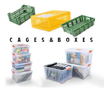 Cages and boxes